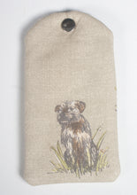 Load image into Gallery viewer, Glasses Case, Dogs on Oatmeal

