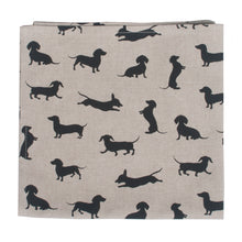 Load image into Gallery viewer, Napkins x 4, Black Dachshund
