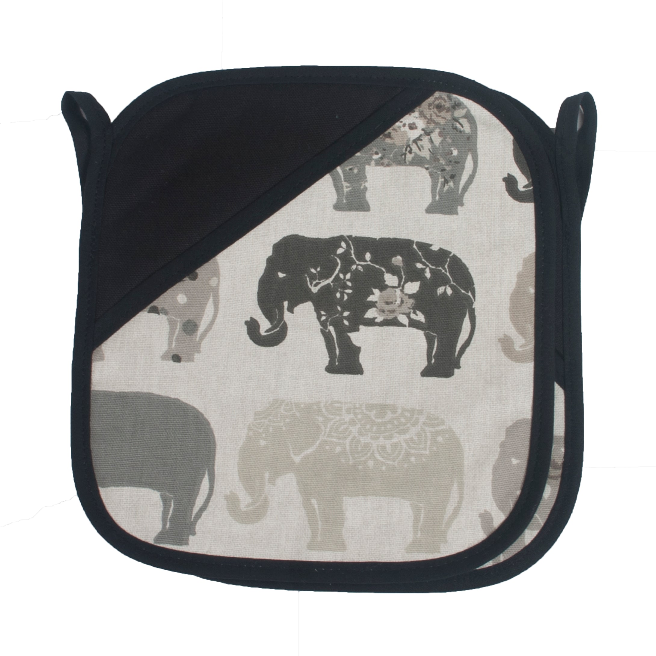 Oven Grippers, Grey Elephant (Pair)