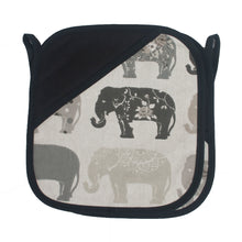 Load image into Gallery viewer, Oven Grippers, Grey Elephant (Pair)
