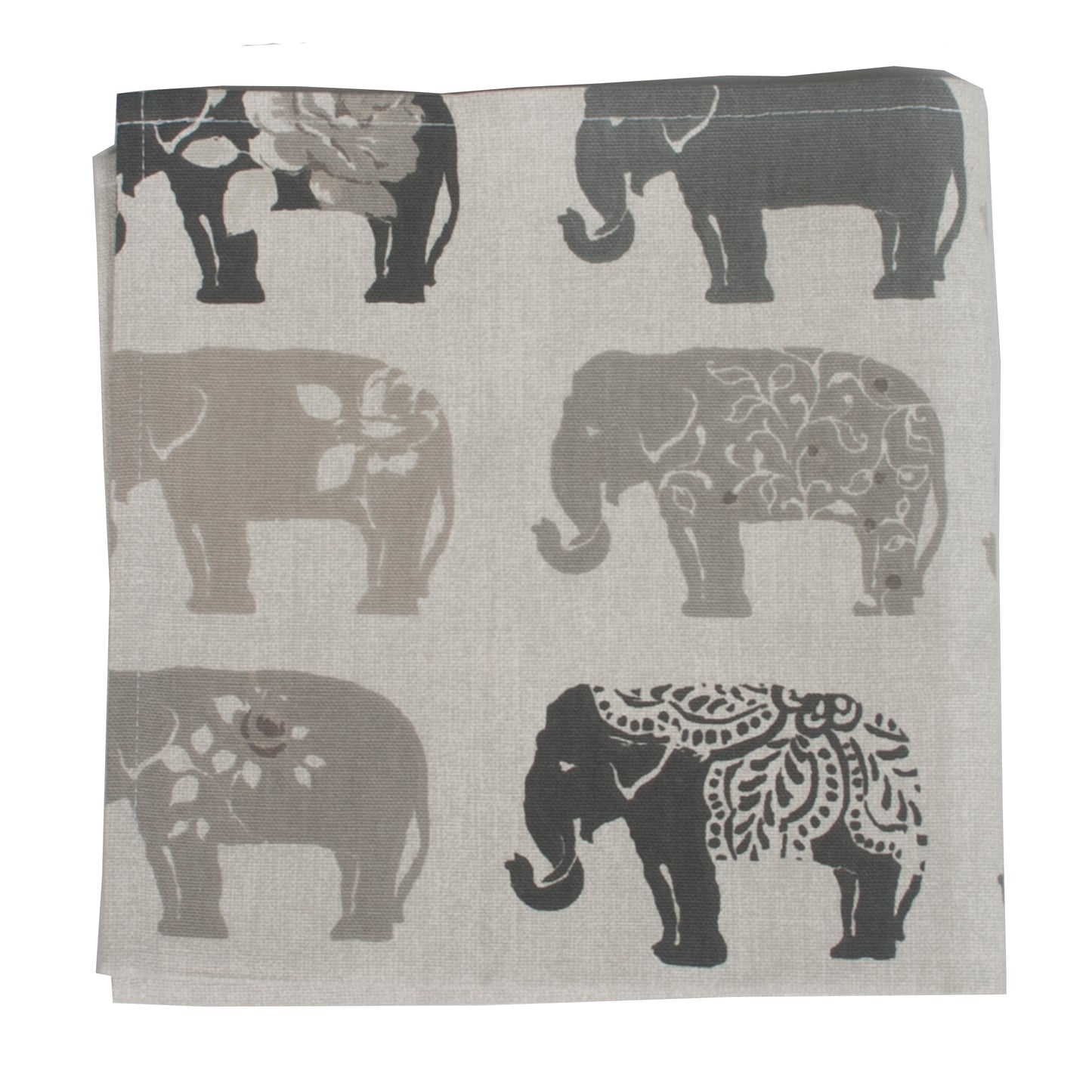 Napkins x 4, Grey Elephant
