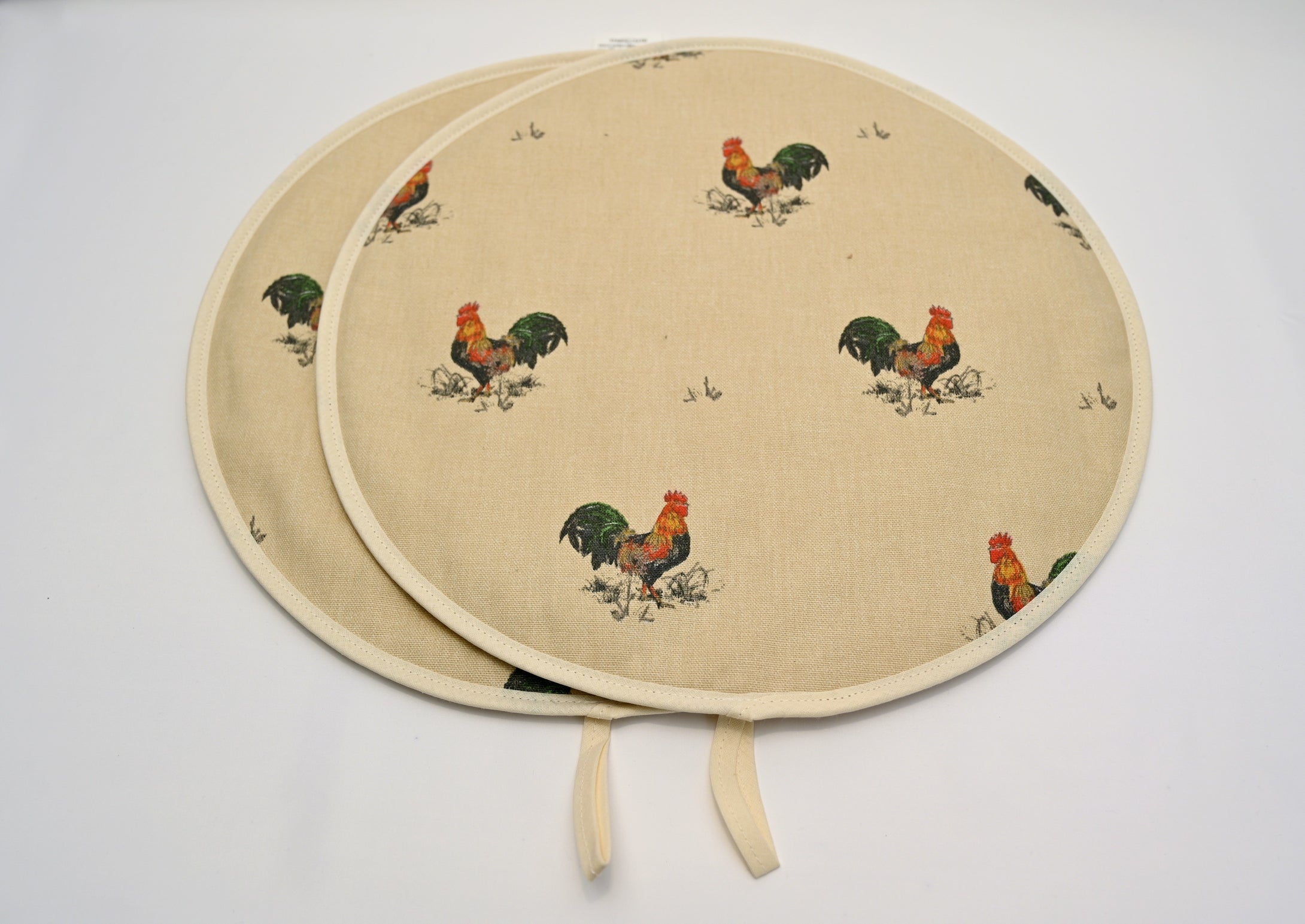 Aga Tops, Range Covers, Chef Pads, Hob Covers, Cockerel pair