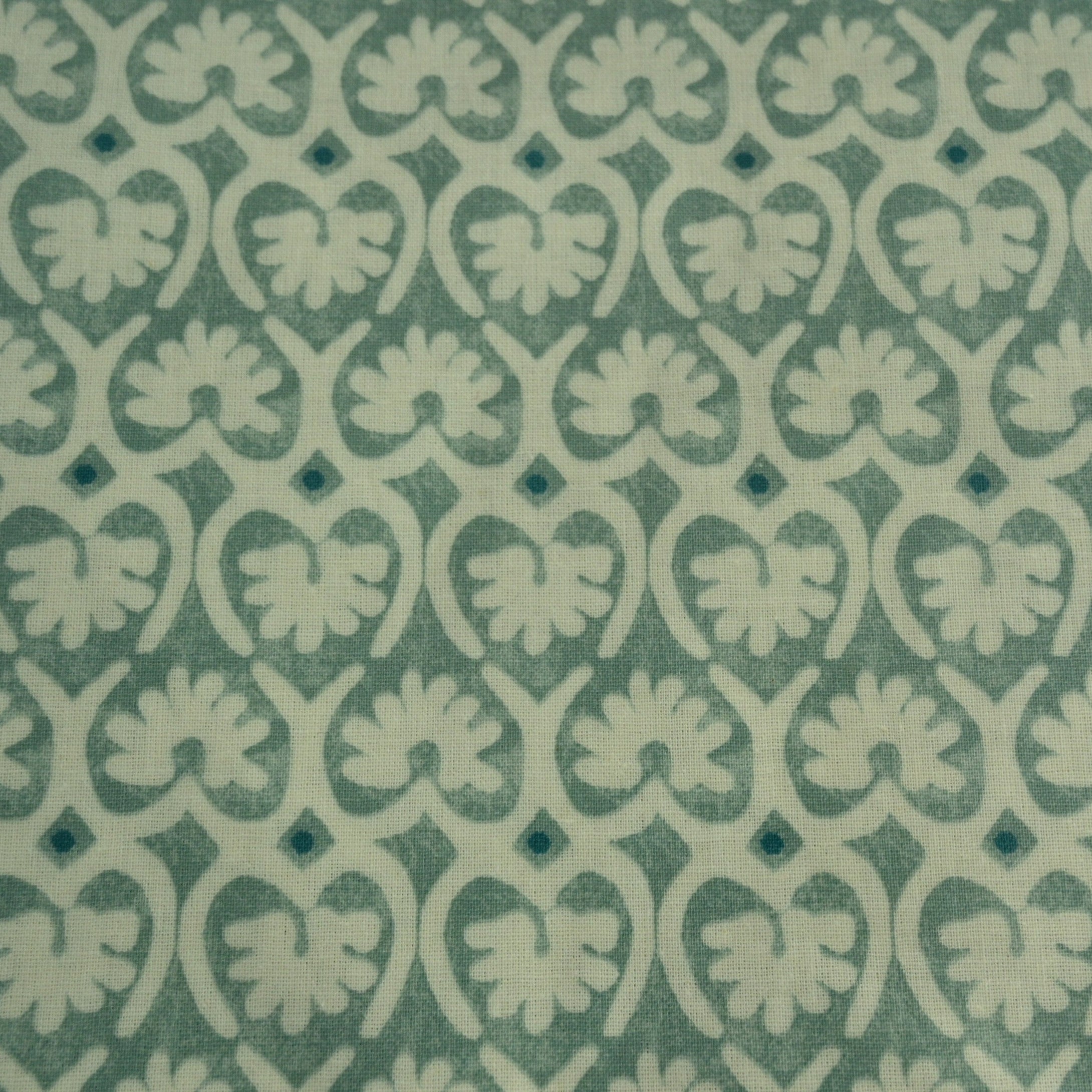 Tablecloth, Green Lotus, Wipe Clean material