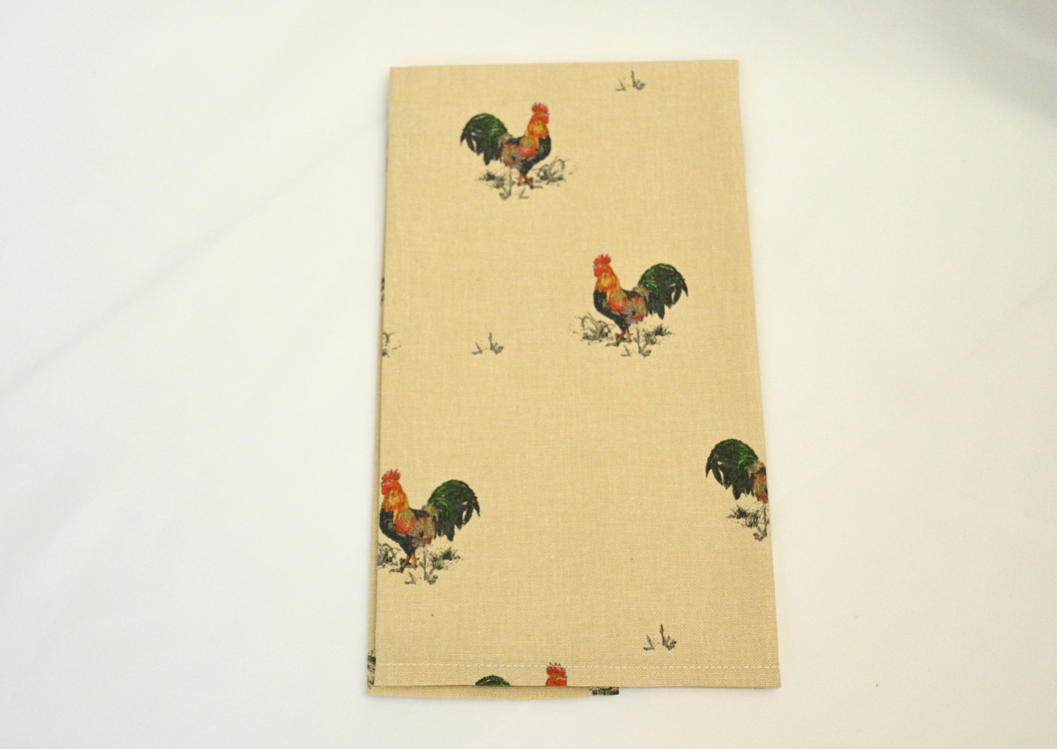 Cotton Tea Towel, Cockerel