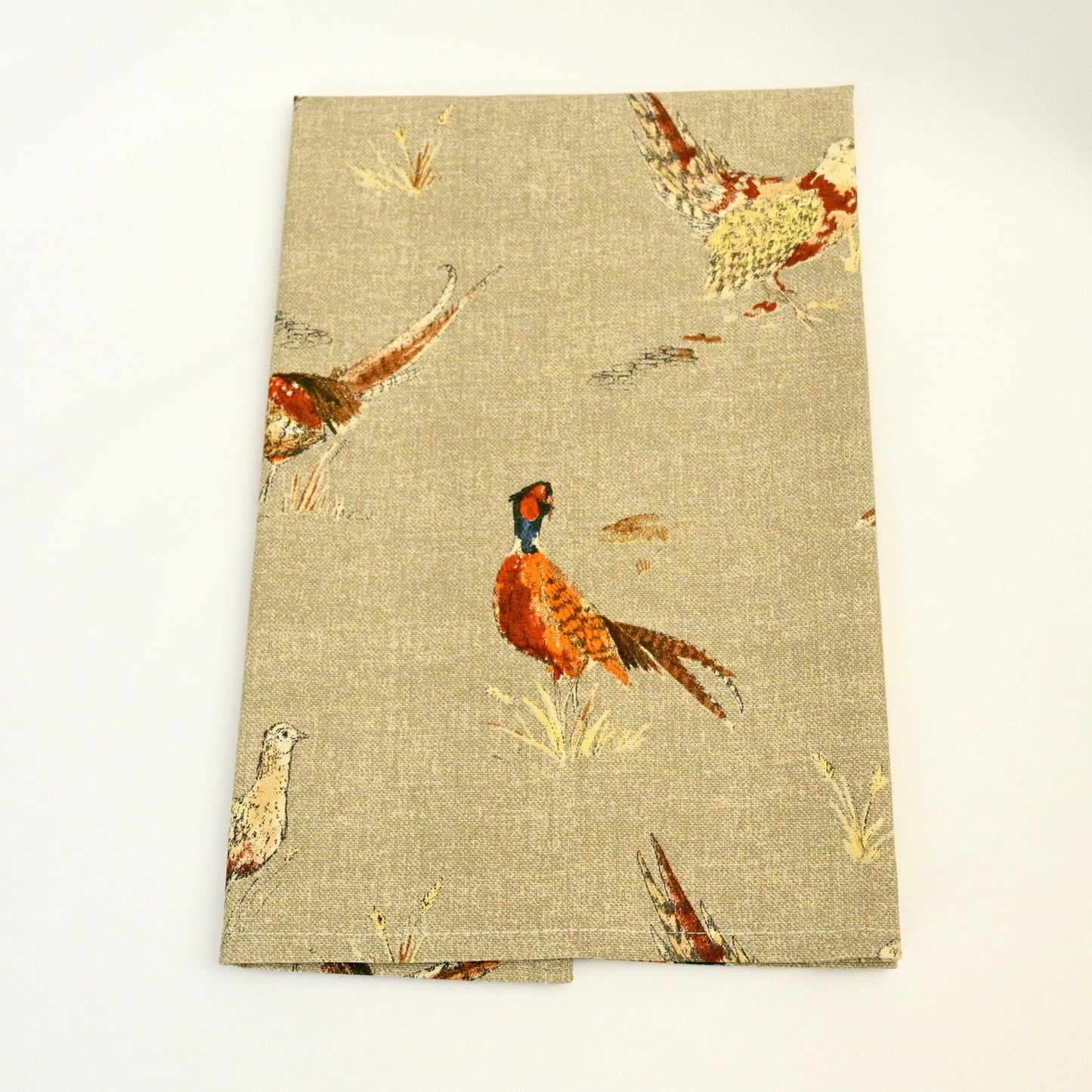 Cotton Tea Towel, Pheasant