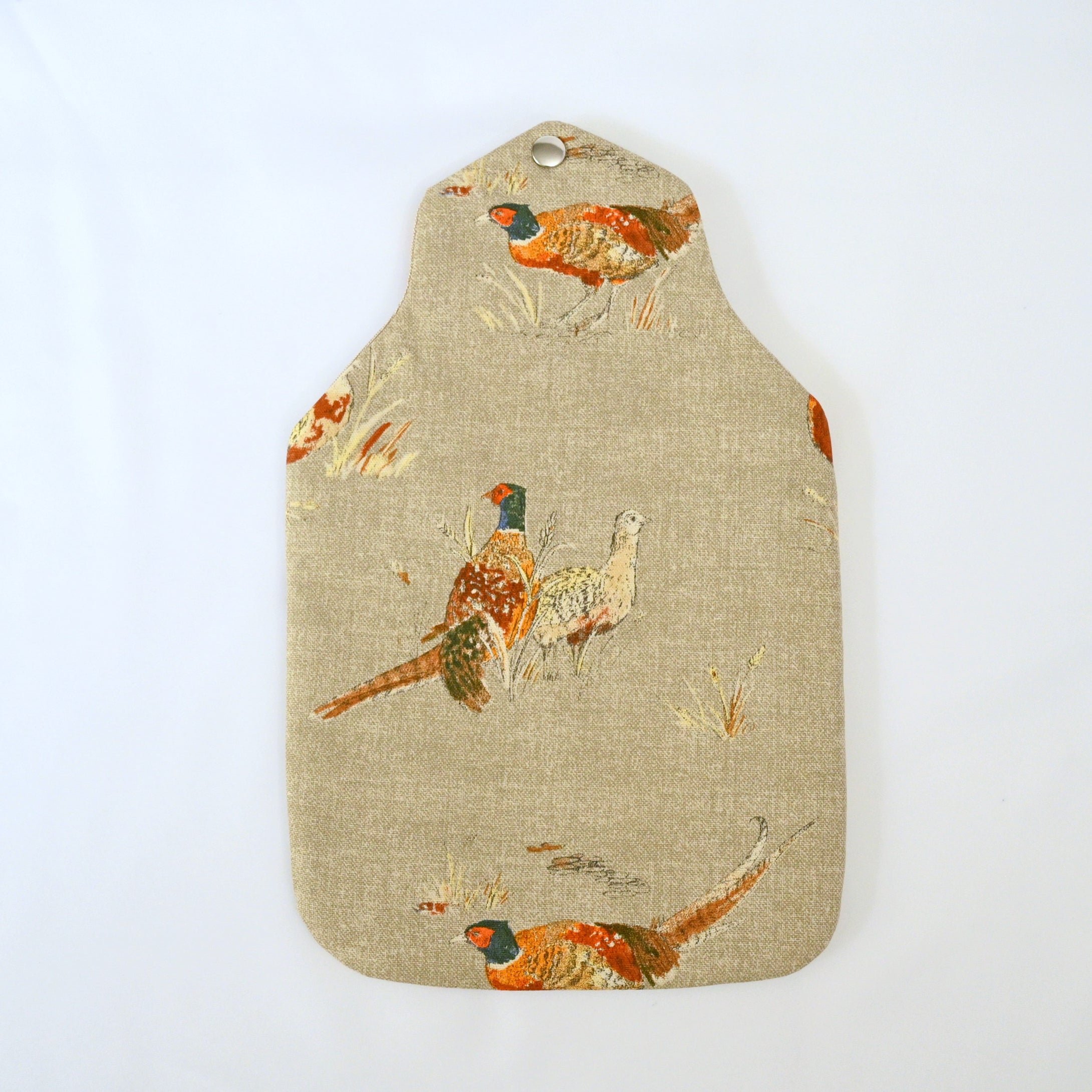 Padded Hot Water Bottle Cover, Pheasant