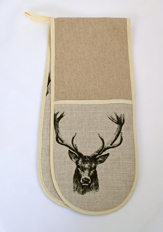 stags design oven gloves