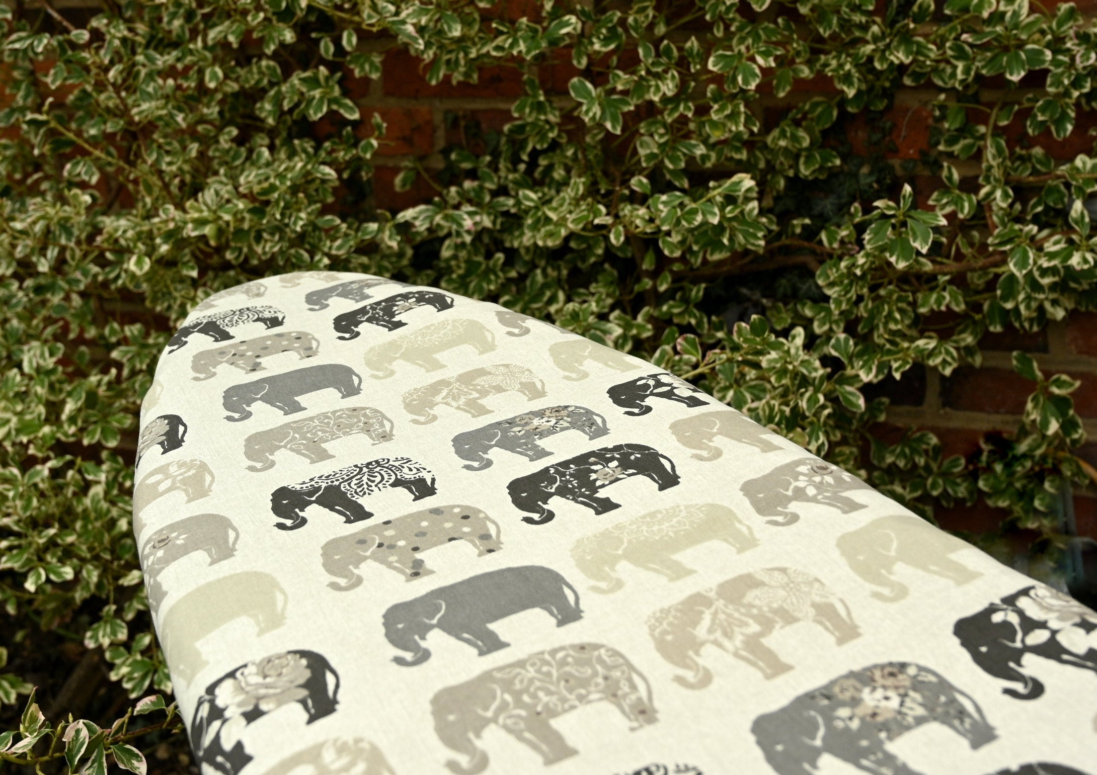 Ironing Board Cover, Grey Elephant