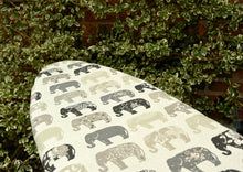 Load image into Gallery viewer, Ironing Board Cover, Grey Elephant
