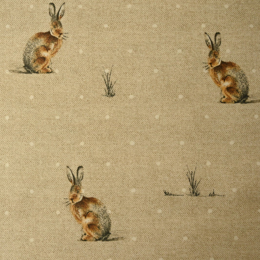 Tablecloth, Hares in 2 sizes, Wipe Clean Oilcloth