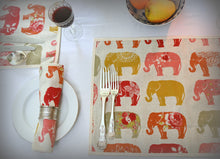 Load image into Gallery viewer, Placemats, Spice Elephants
