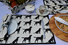 Load image into Gallery viewer, Placemats, Black Labrador
