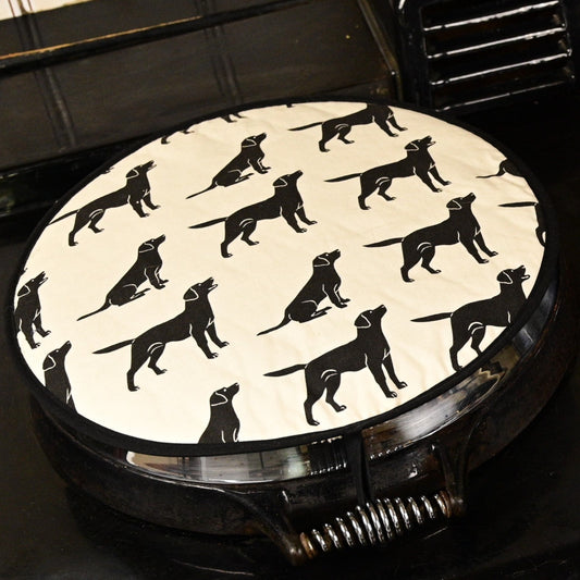 Loop Aga Tops, Range/Hob Covers, Black Labrador (pair)