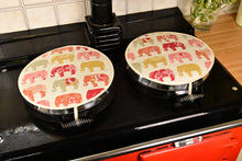 Load image into Gallery viewer, Aga Tops, Range Covers, Chef Pads, Hob Covers, Spice Elephants pair
