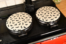 Load image into Gallery viewer, Loop Aga Tops, Range/Hob Covers, Black Dachshund (pair)
