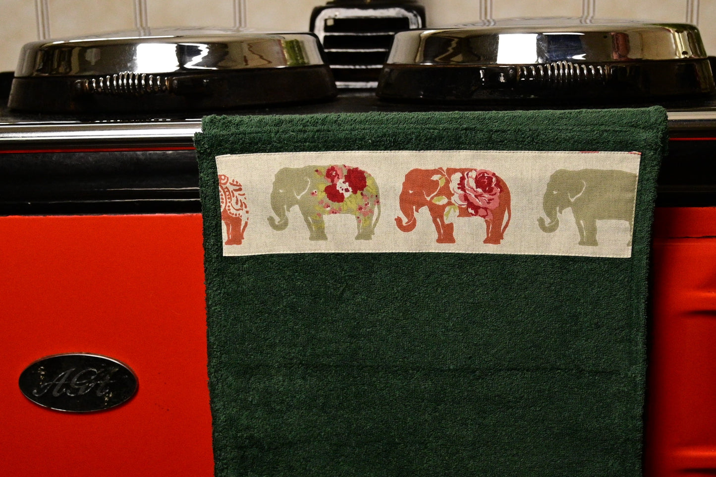 Hand Roller Towels, Spice Elephants