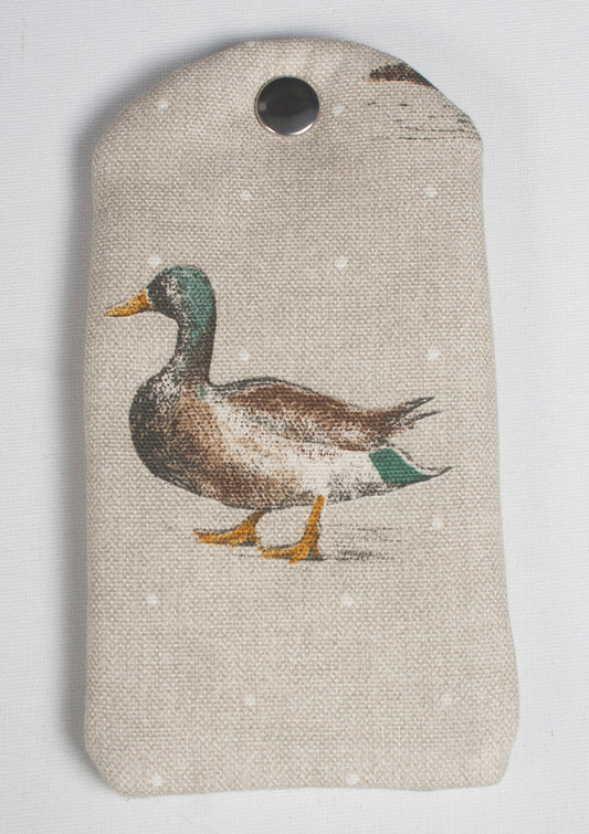 glasses cases in mallard ducks design