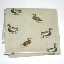 Load image into Gallery viewer, Tablecloth, Ducks in 5 sizes, Wipe Clean or cotton material
