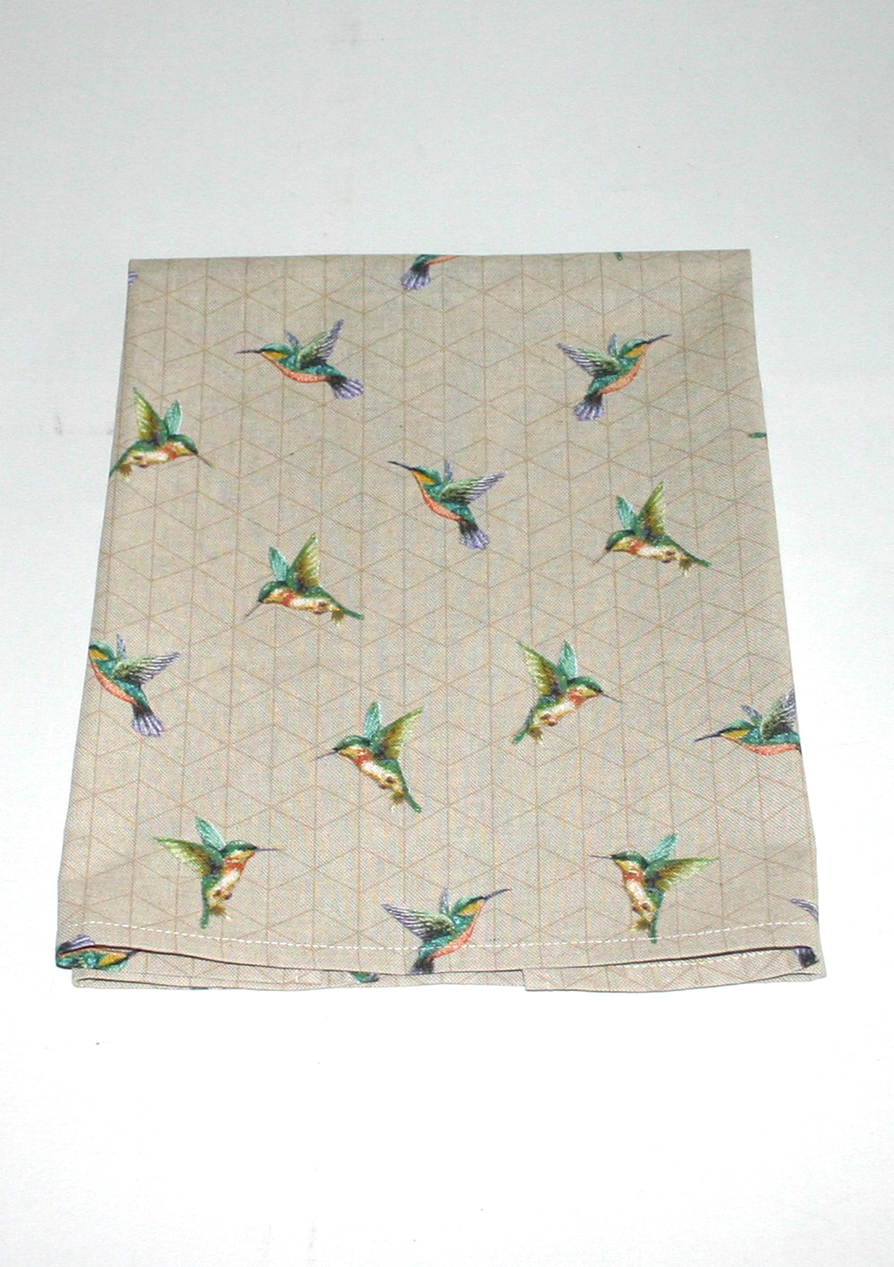 Cotton Tea Towel, Humming Bird