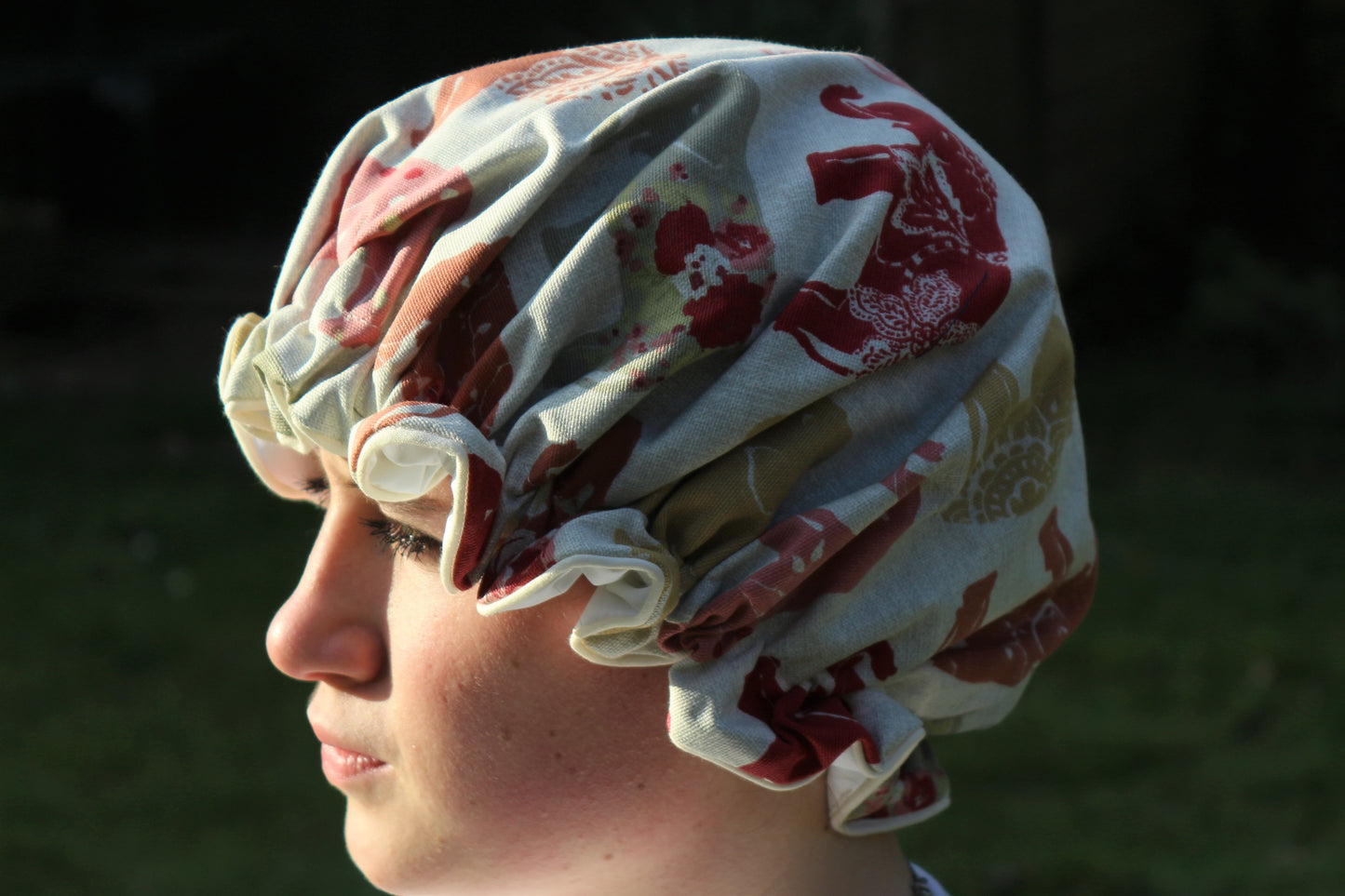 spice elephant shower hat lifestyle non head