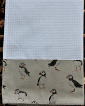 Load image into Gallery viewer, Waffle Tea Towel, Puffin
