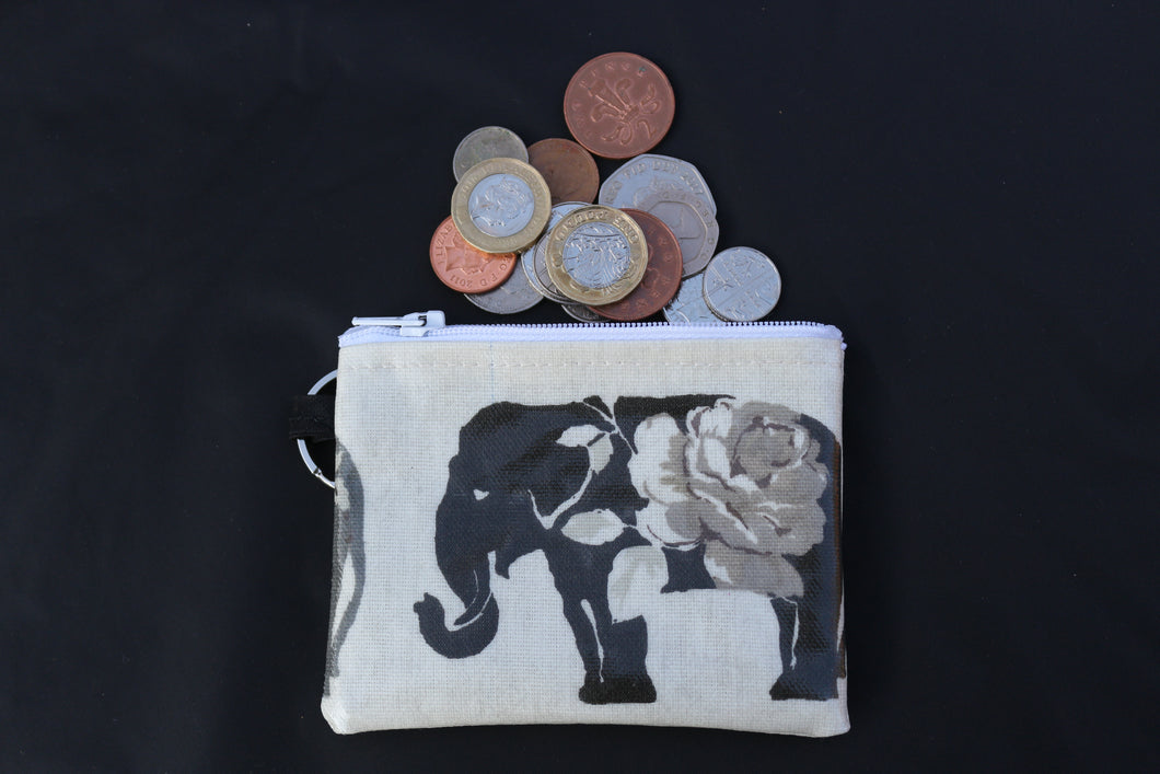 Purse, Grey Elephant