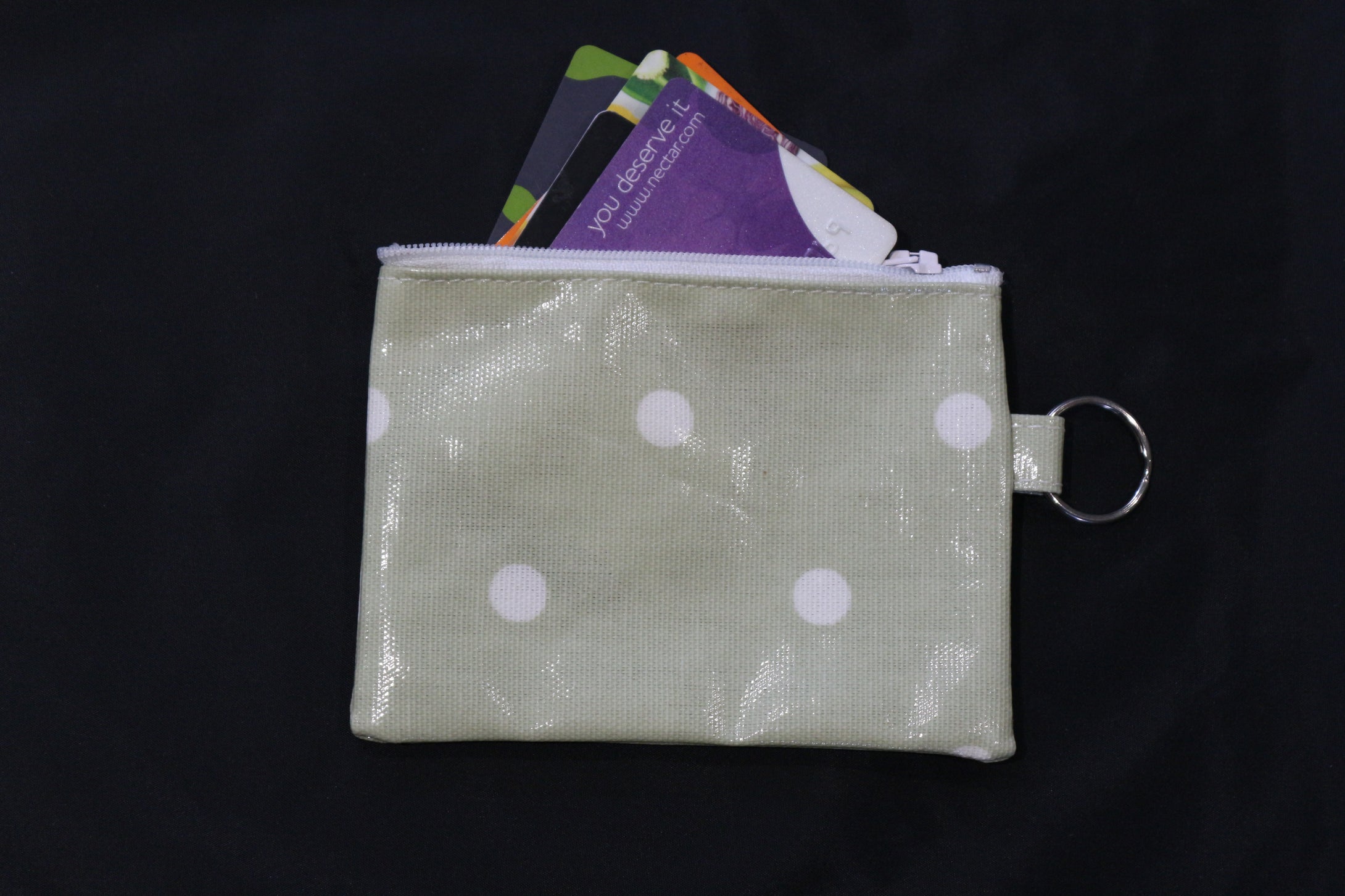 Purse, Green Spots