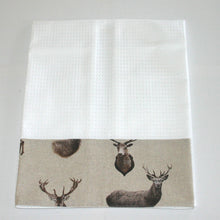 Load image into Gallery viewer, Waffle Tea Towel, Stag
