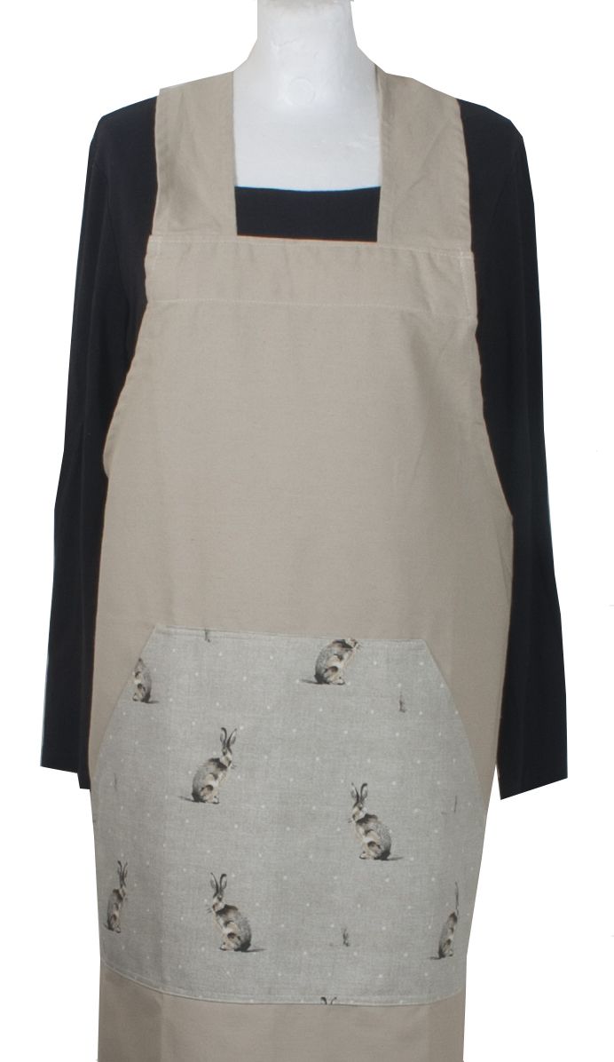 Cross-Backed Apron, Hares