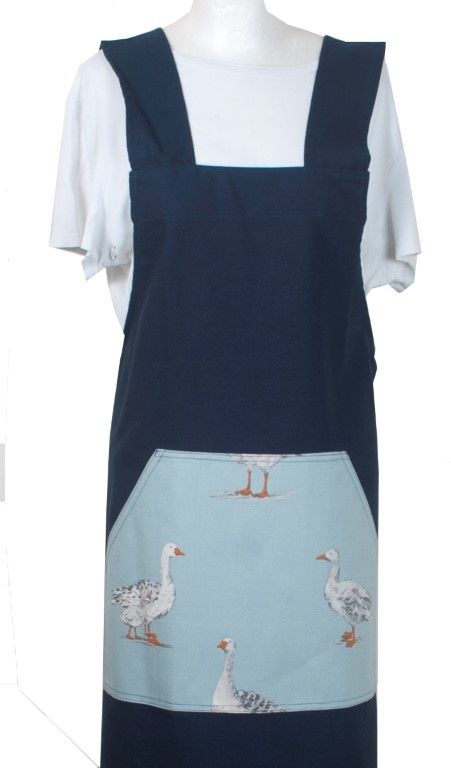 Cross Baked Apron, Geese