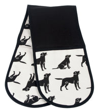 Load image into Gallery viewer, Oven Gloves, Black Labrador
