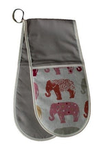 Load image into Gallery viewer, Oven Gloves, Spice Elephant
