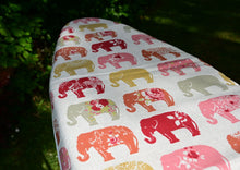 Load image into Gallery viewer, Ironing Board Cover, Spice Elephants
