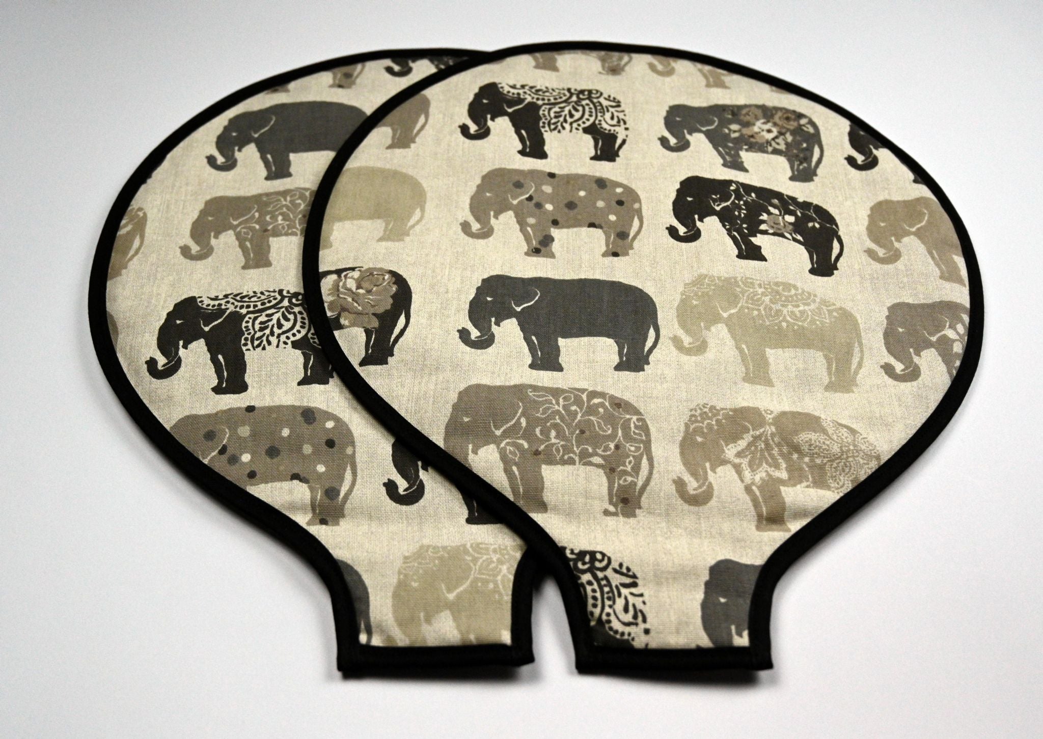 Magnetic Aga Tops, Range Covers, Chef Pads, Hob Covers  Grey Elephants pair