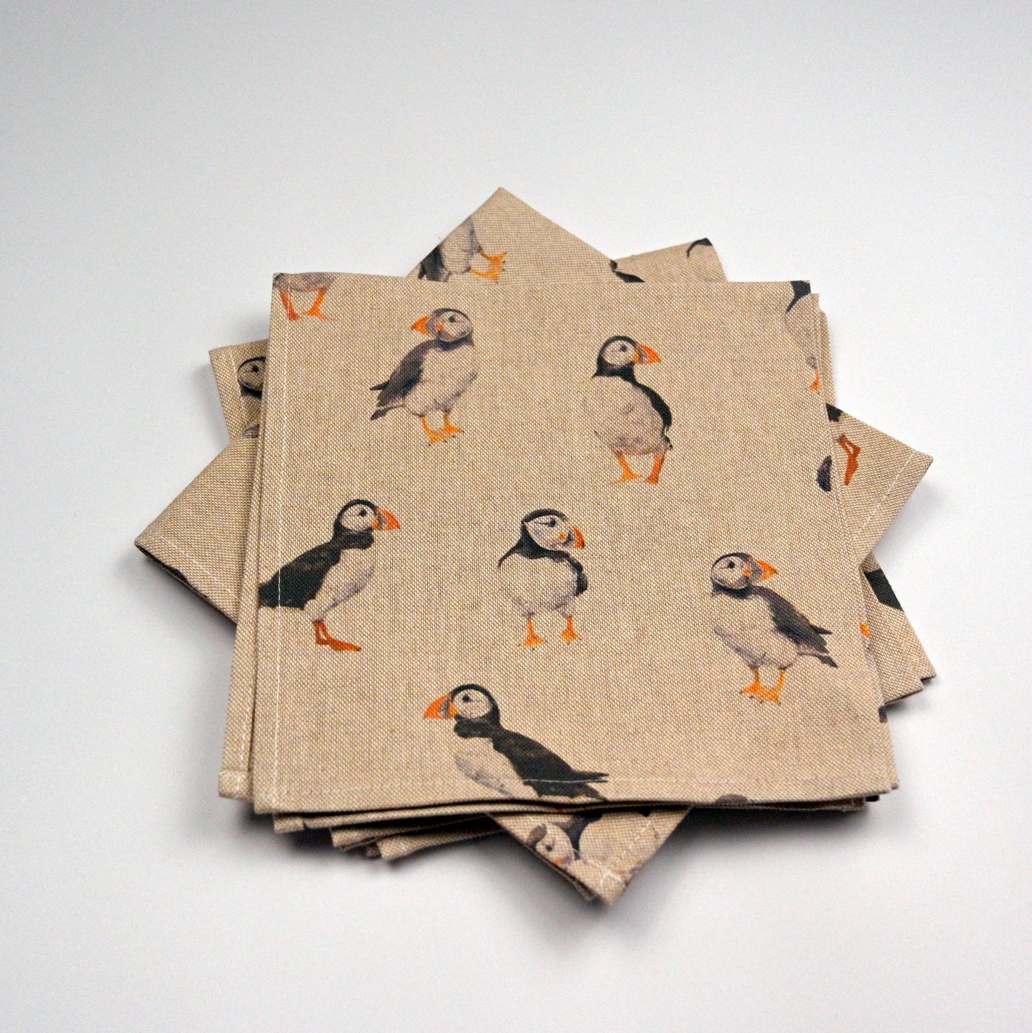 Napkins x 4, Puffin