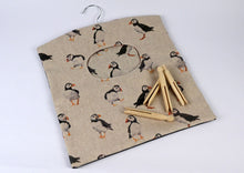 Load image into Gallery viewer, Peg Bag, Puffins
