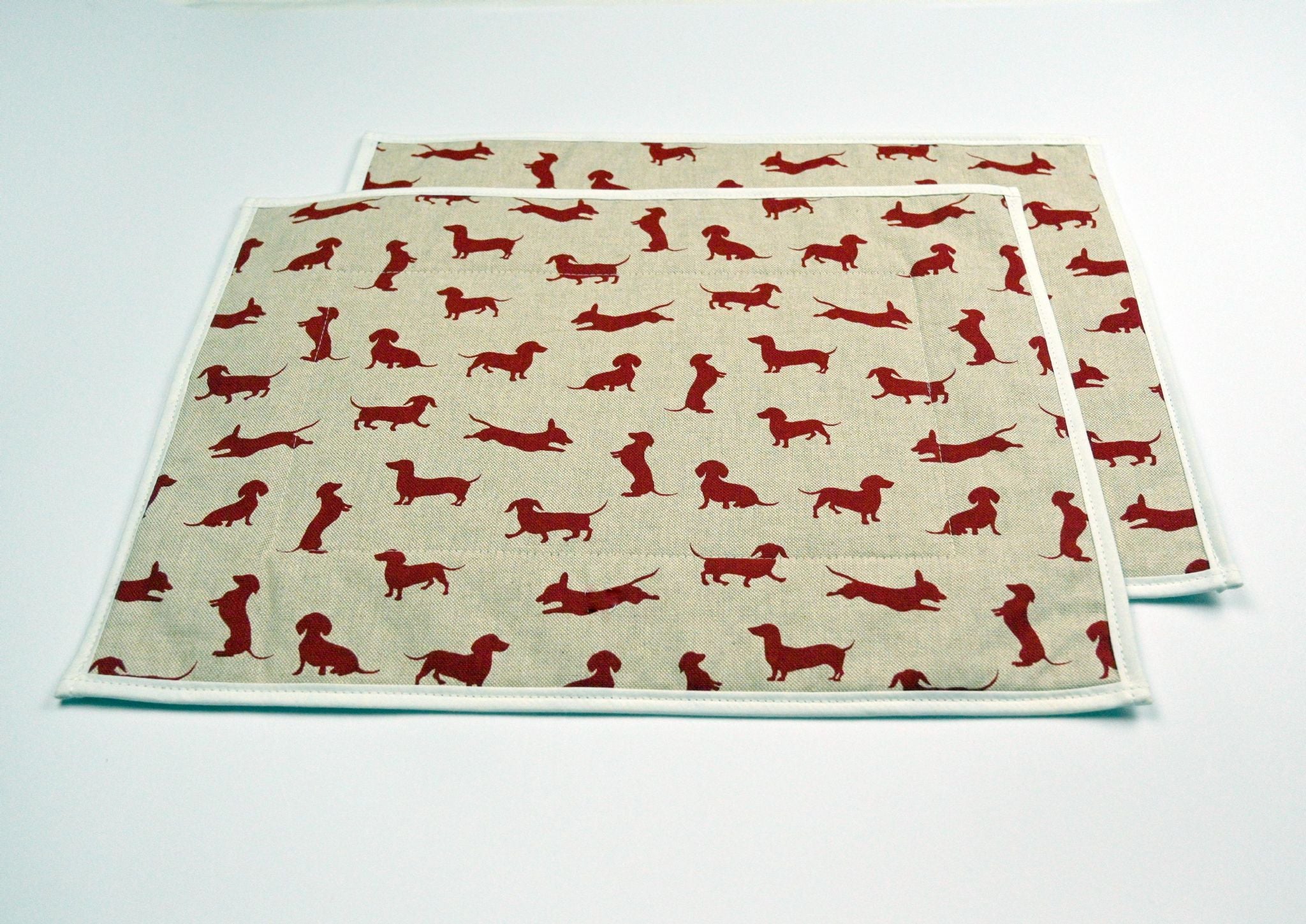 Placemats, Red Dachshund