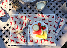 Load image into Gallery viewer, Placemats, Red Dachshund
