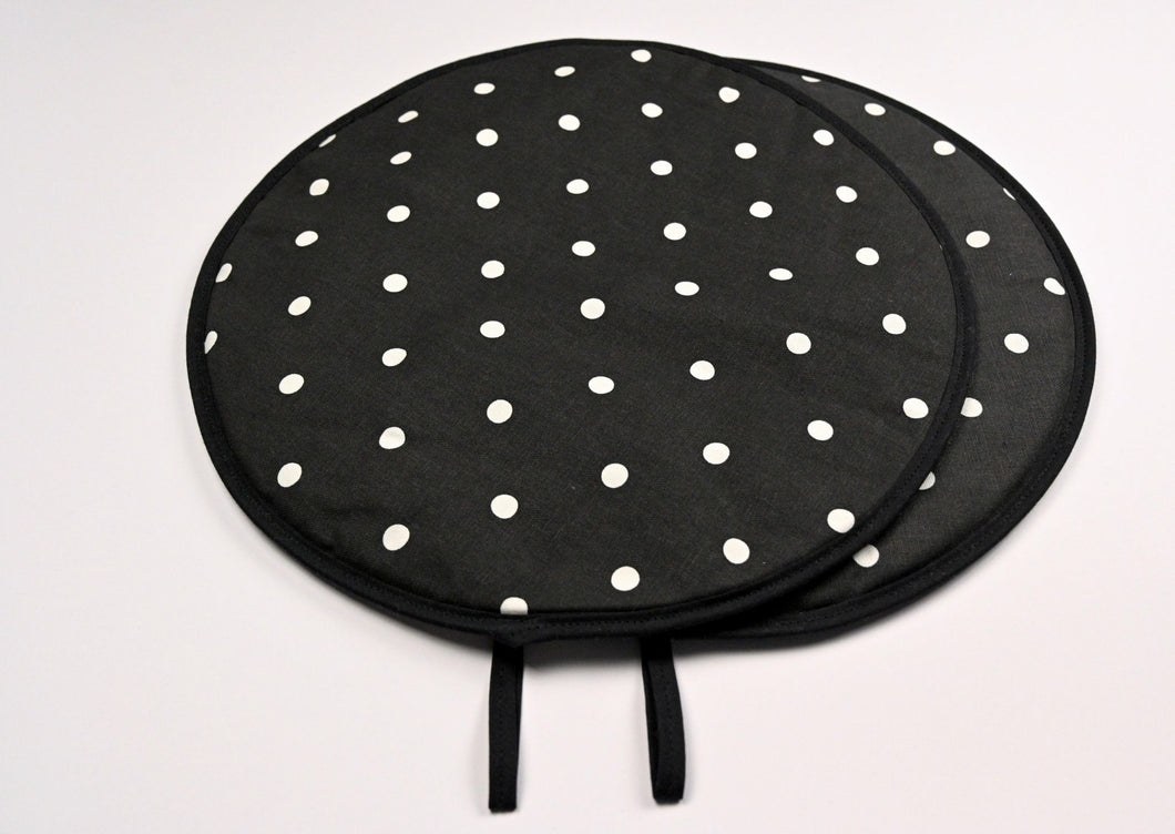 Loop Aga Tops, Range/Hob Covers, Black Spot (pair)