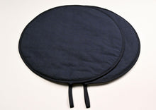 Load image into Gallery viewer, Aga Tops, Range Covers, Chef Pads, Hob Covers, Navy pair
