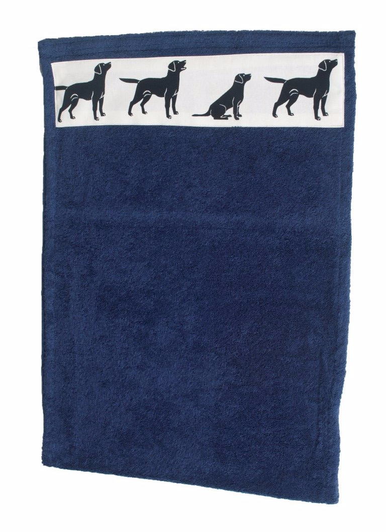 Hand Roller Towels, Black Labrador