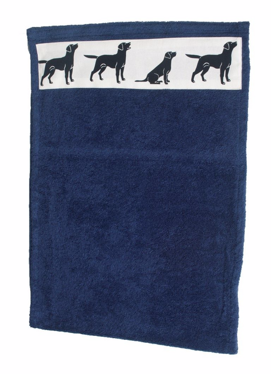 Hand Roller Towels, Black Labrador