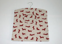 Load image into Gallery viewer, Peg Bag, Red Dachshund
