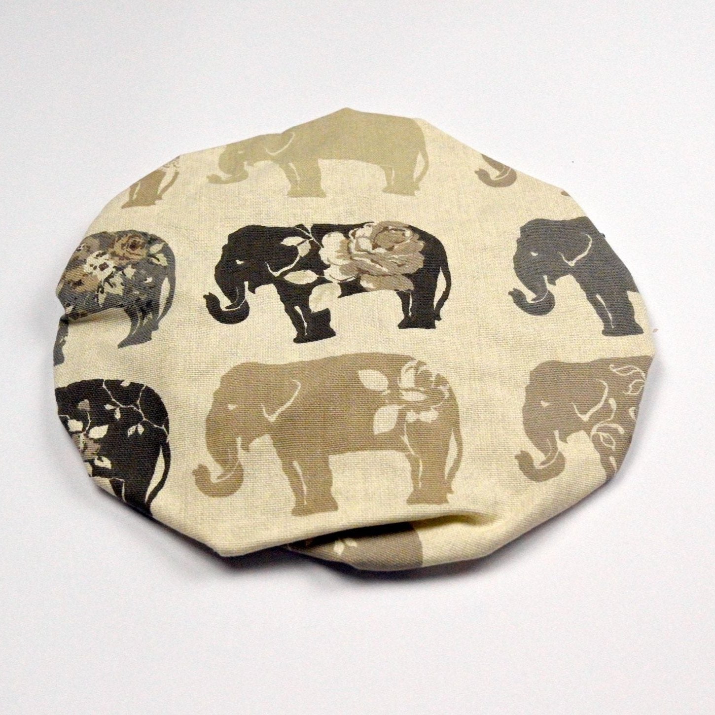 shower hat grey elephant 